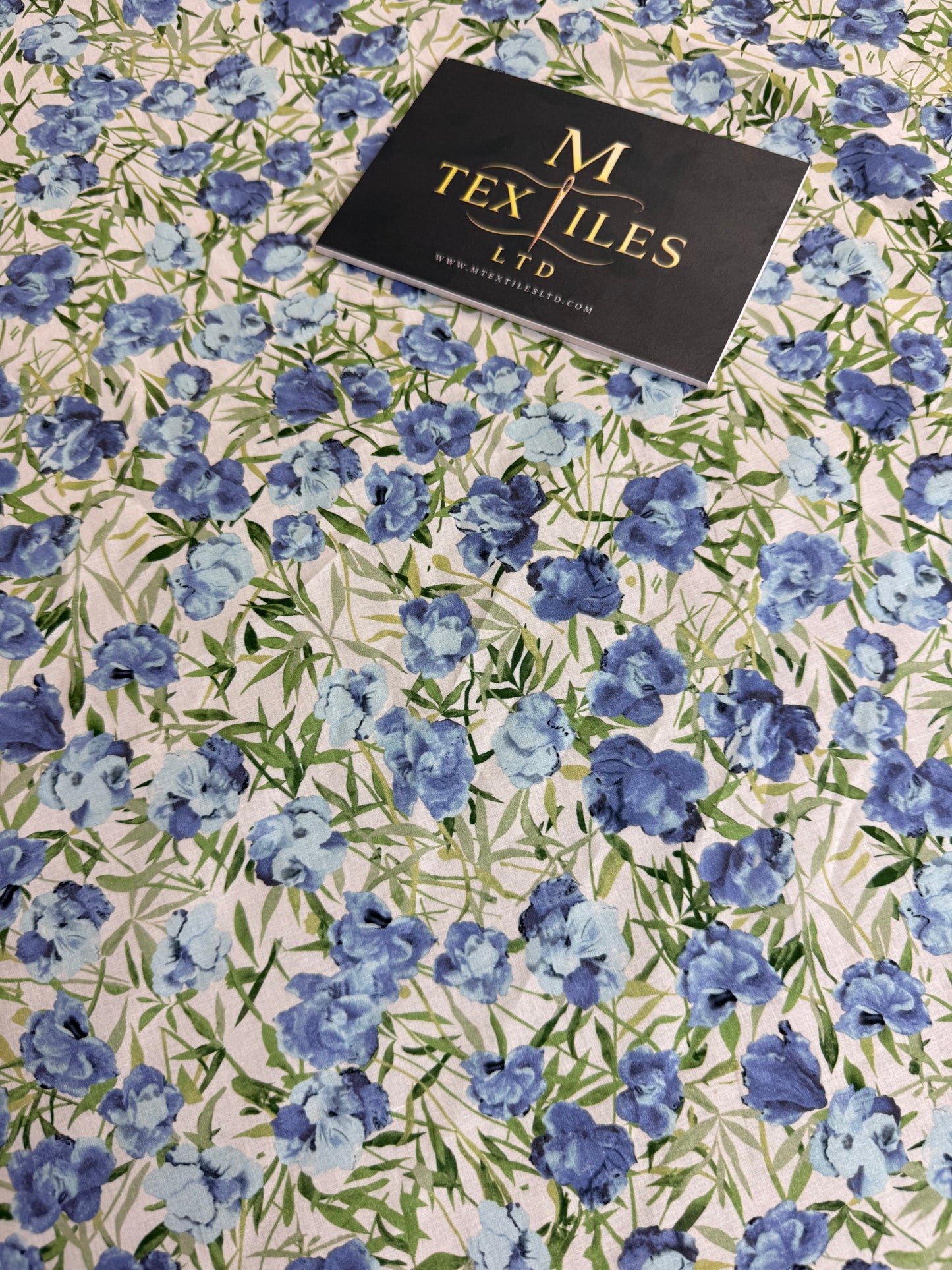 Poppy Meadow Cotton Dress Fabric | Sold by the Metre