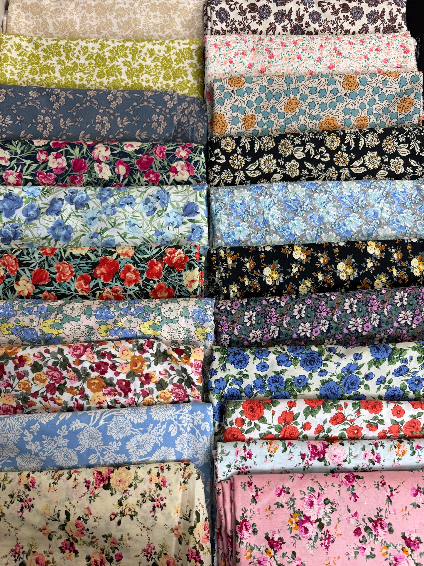 Cotton Fabric Sample Pack | 5 Swatches