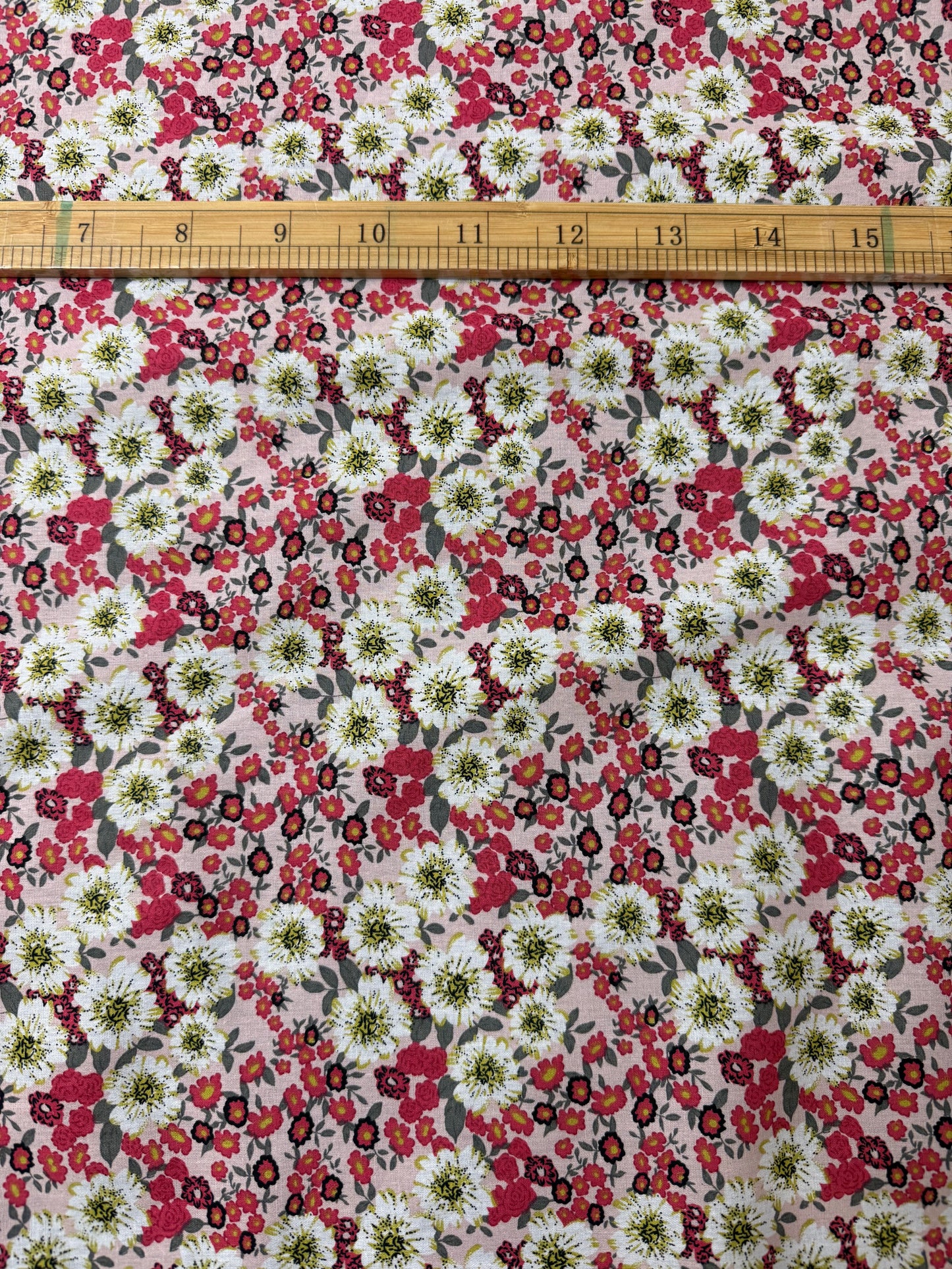 Daisy Ditsy Cotton Dress Fabric | Sold by the Metre