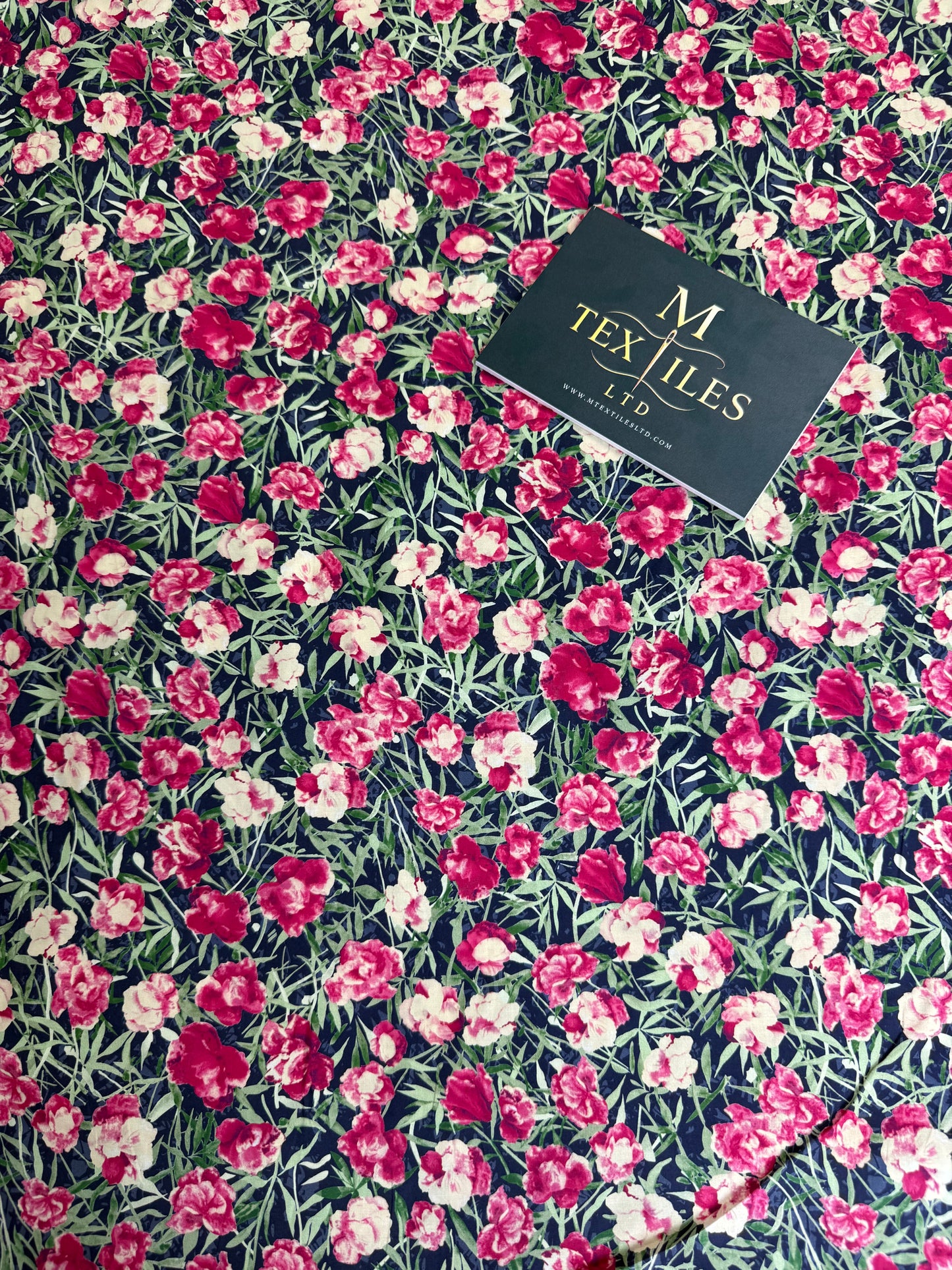 Poppy Meadow Cotton Dress Fabric | Sold by the Metre