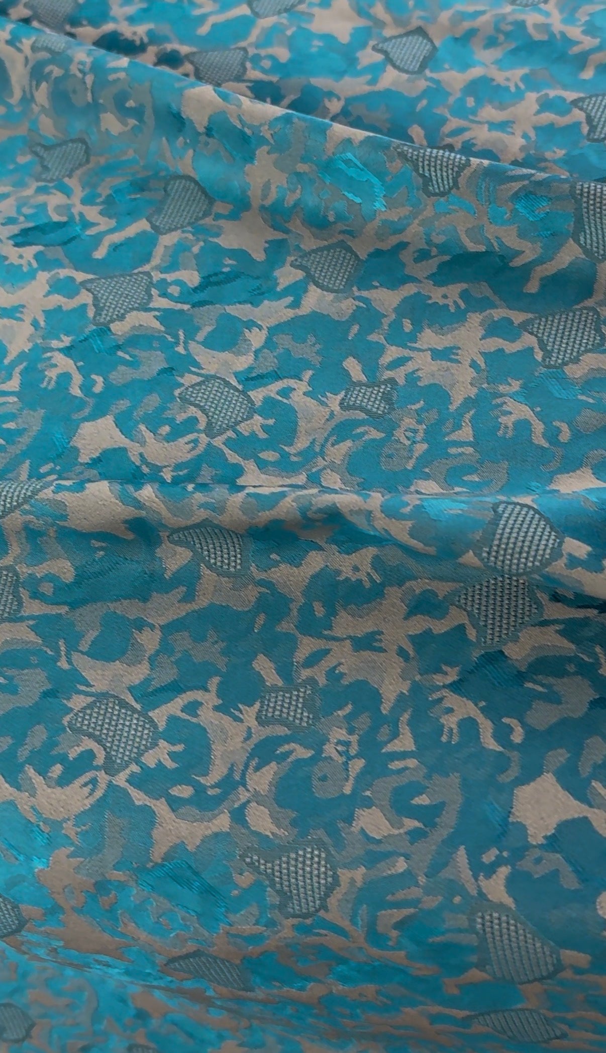 Floral Jacquard Brocade Fabric | 12 Colours | Sold by the Metre