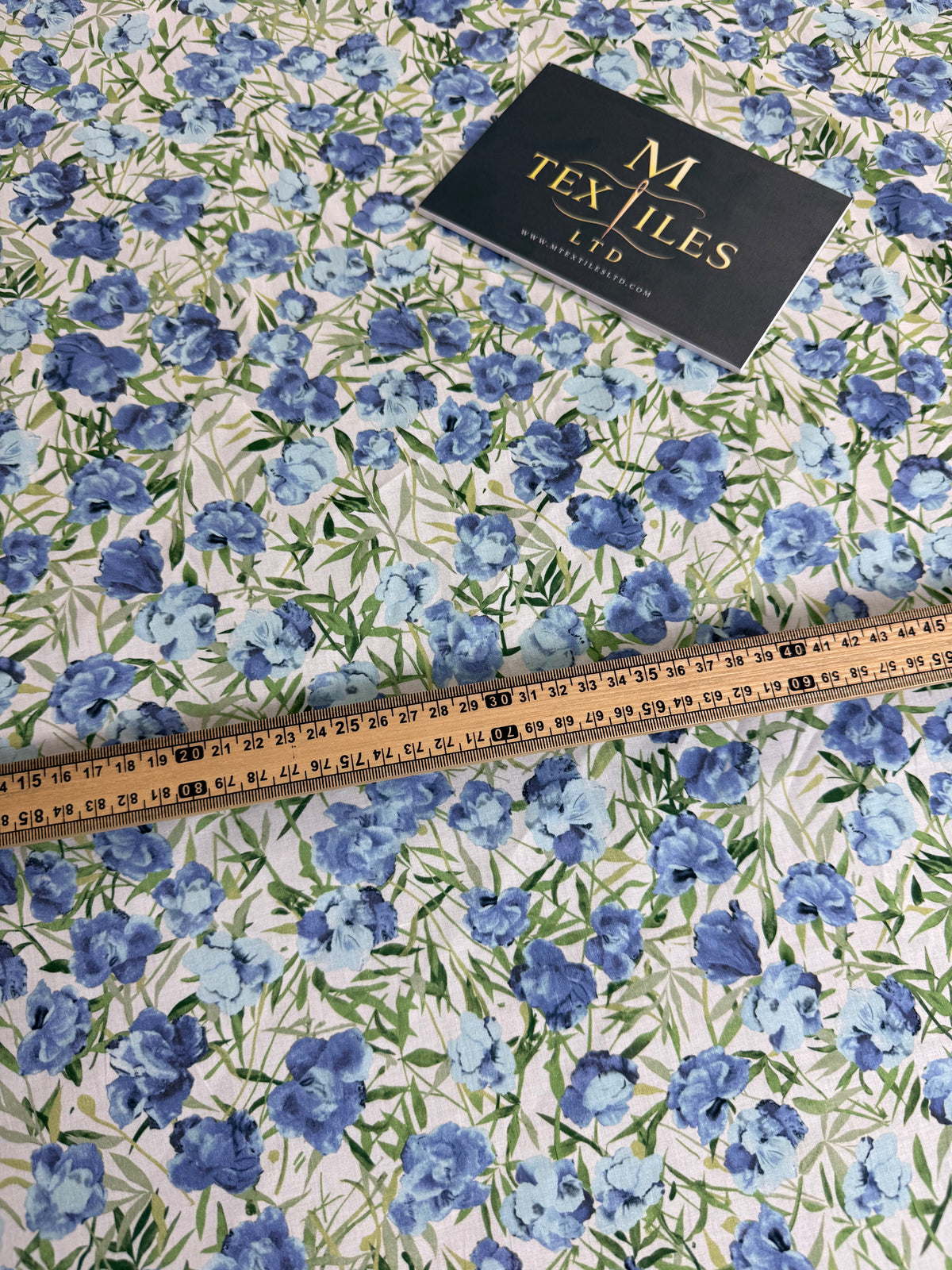 Poppy Meadow Cotton Dress Fabric | Sold by the Metre