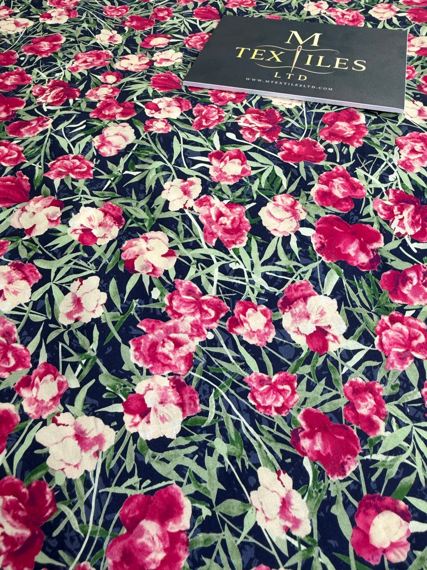 Poppy Meadow Cotton Dress Fabric | Sold by the Metre