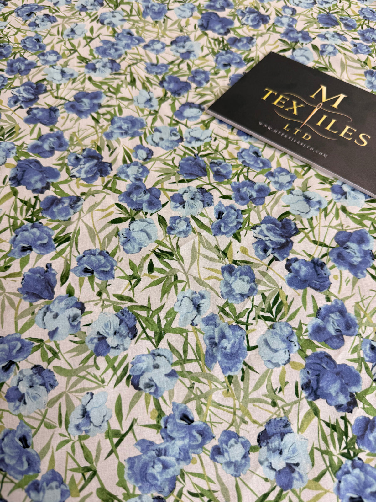 Poppy Meadow Cotton Dress Fabric | Sold by the Metre