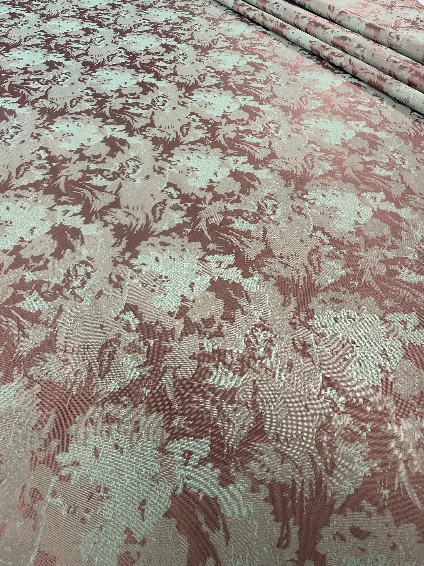 Floral Jacquard Brocade Fabric | 12 Colours | Sold by the Metre