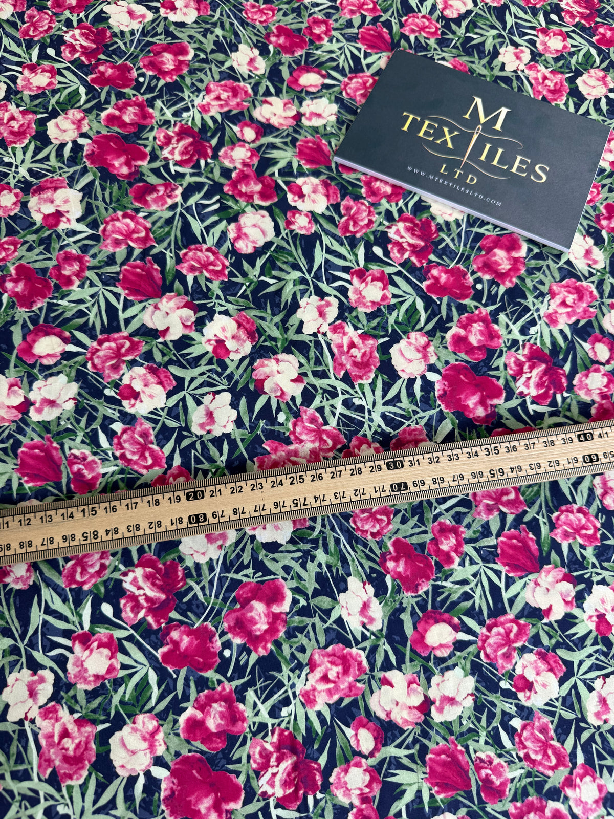 Poppy Meadow Cotton Dress Fabric | Sold by the Metre